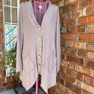 Fenini button down cardigan size S